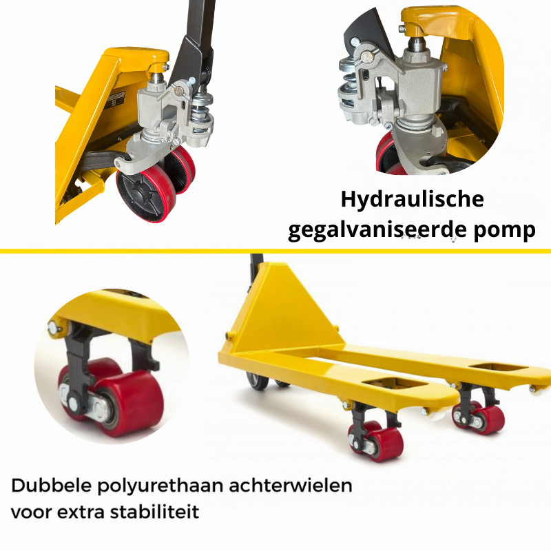 Hydraulisch gegalvaniseerde pomp
