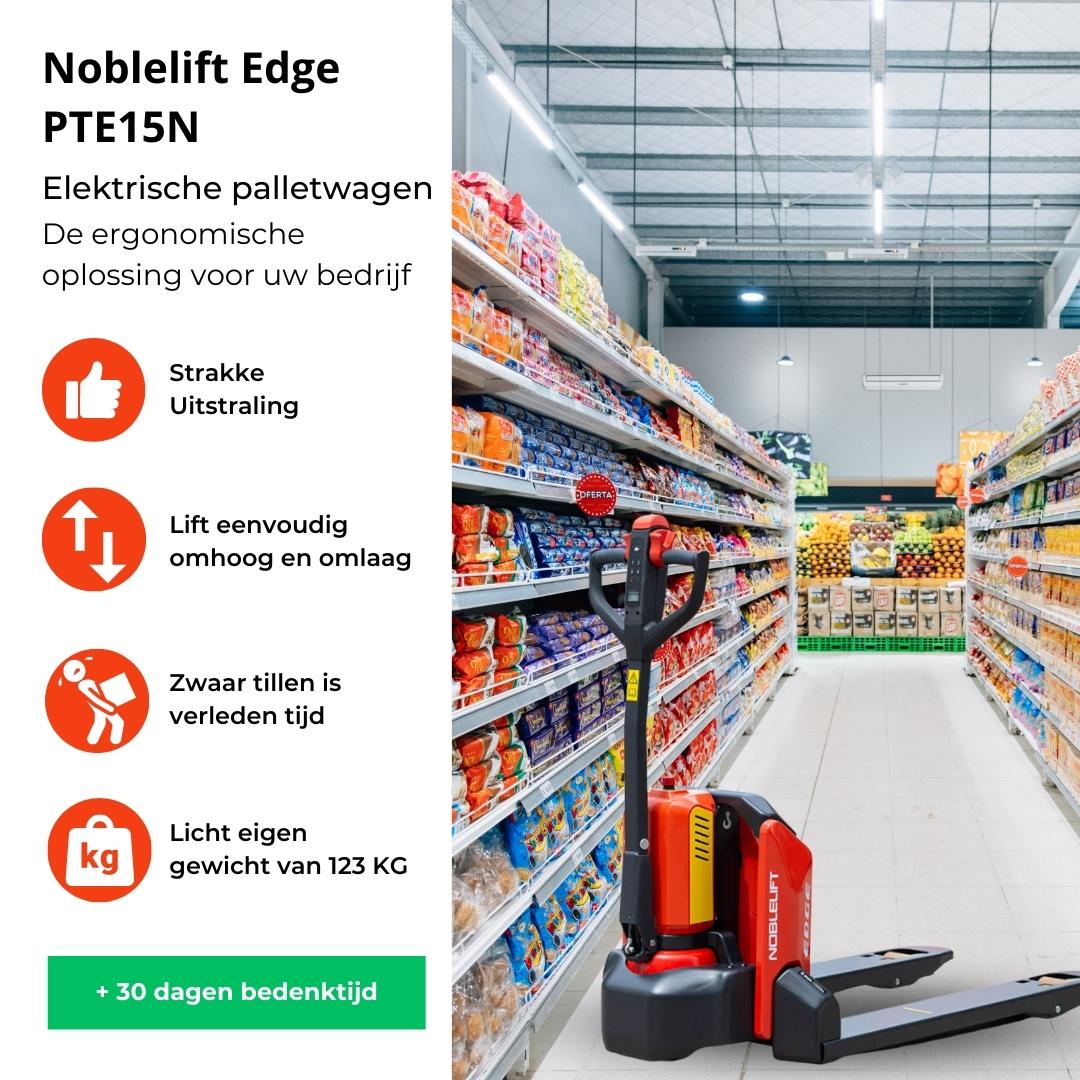 PTE15N-EDGE Elektrische Pompwagen li-ion - 1500KG PRO