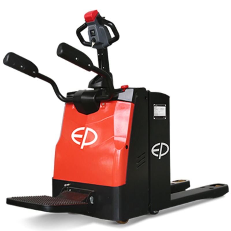 Elektrische palletwagen met platform