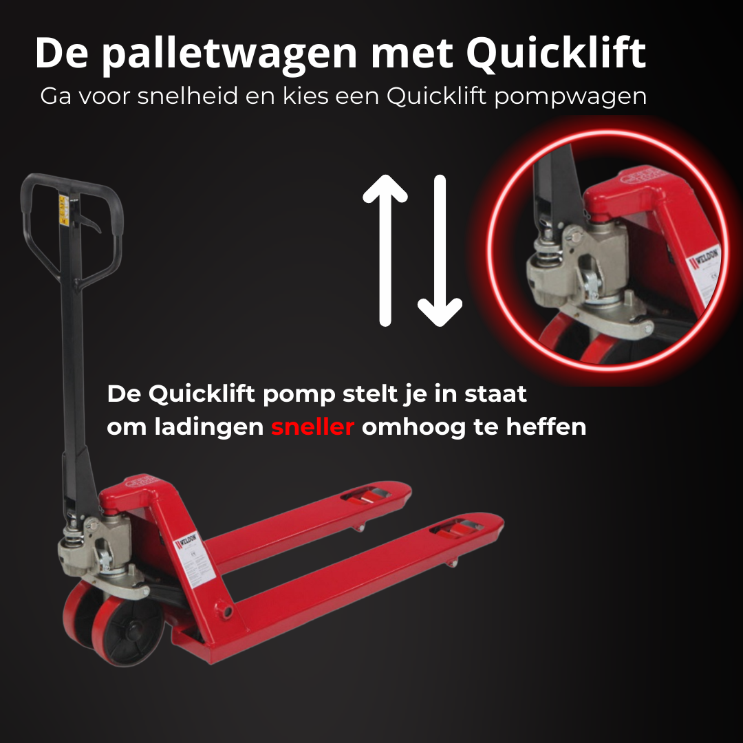 WELDON Palletwagen Quicklift - 2500KG