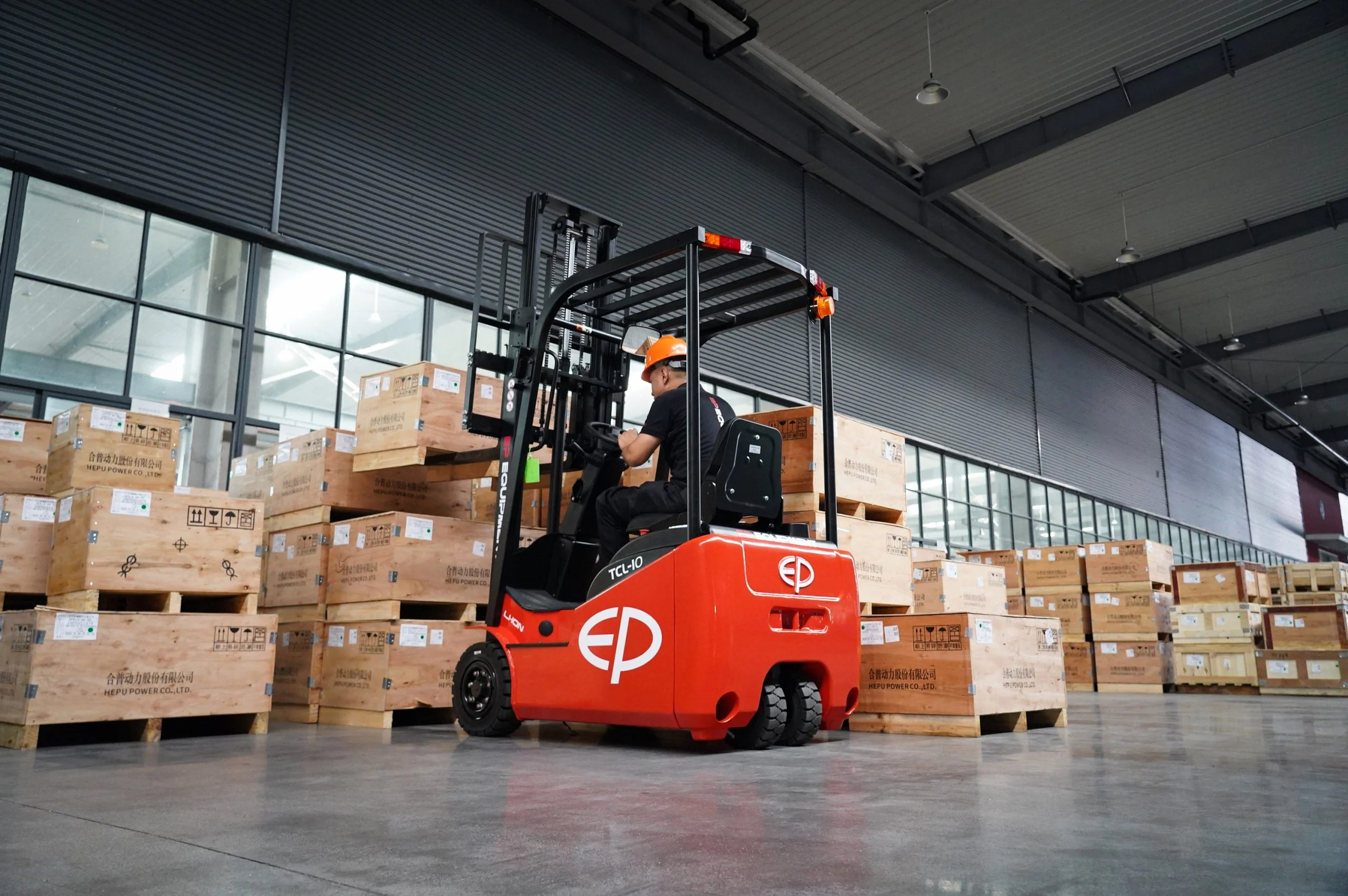 EP TCL101 - compacte li-ion elektrische heftruck 1.000 KG
