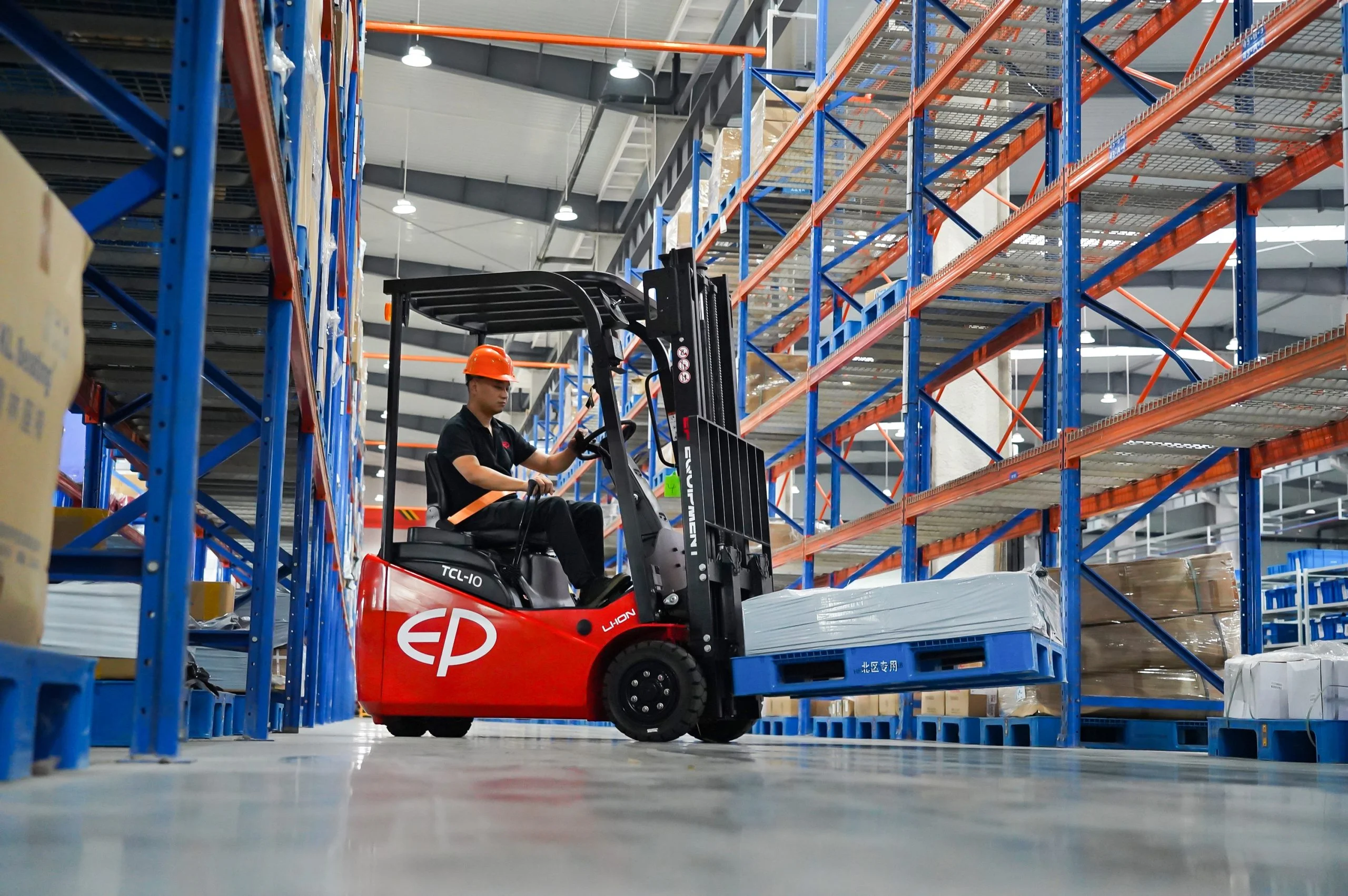 EP TCL101 - compacte li-ion elektrische heftruck 1.000 KG